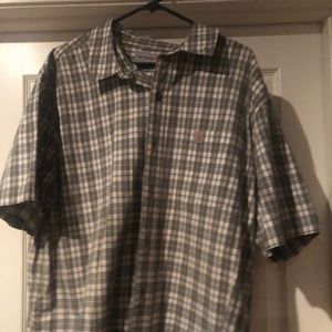 Mens 2xl Carhart short sleeve shirt